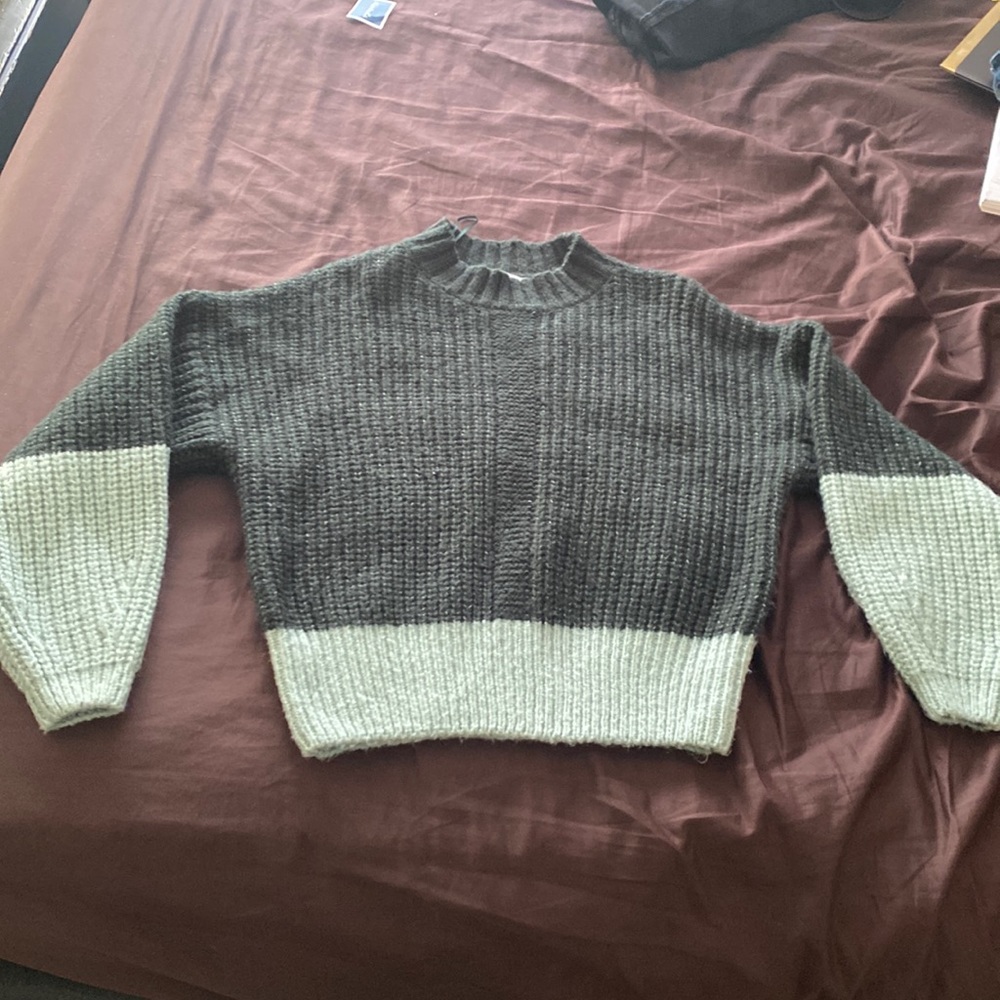 Green sweater